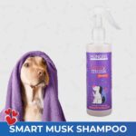 Mongrel Healthcare Smart Musk Dry Bath Waterless Spray Dog Shampoo 250ml