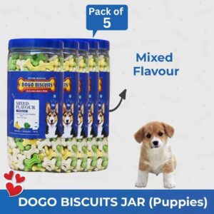 Dogo Biscuits Mixed Flavour Puppy - Pack of 5